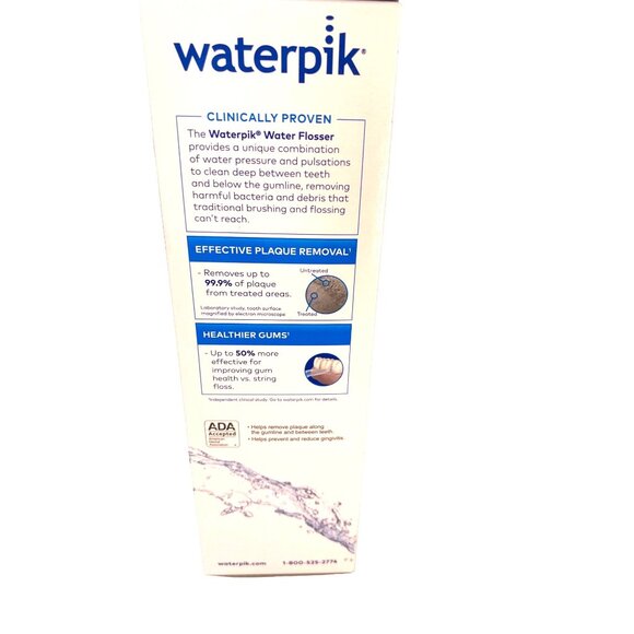 Waterpik Water Flosser Cordless Express  Clinically Proven Plaque Removal  2 Tip - Picture 3 of 3